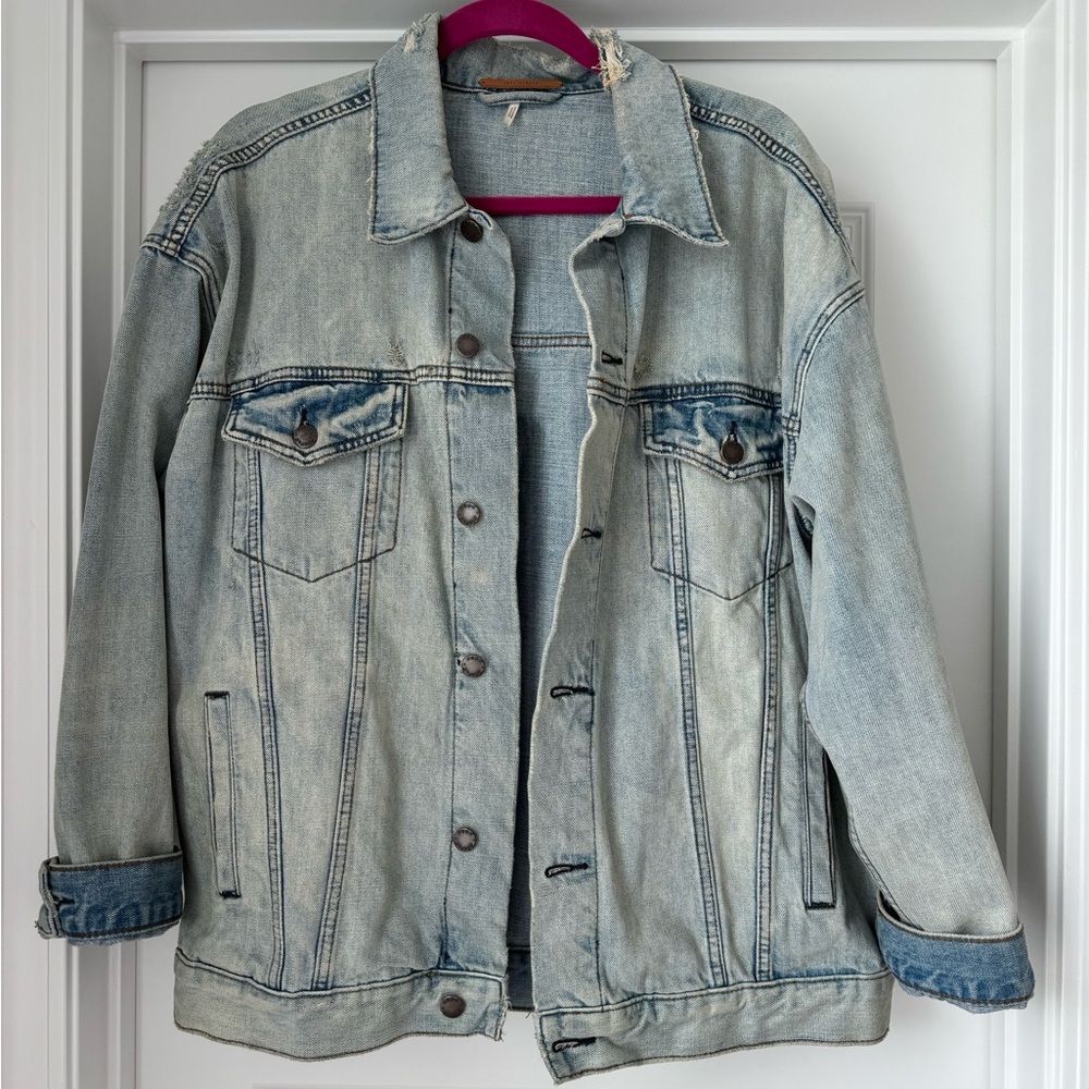 Free people denim jacket